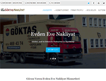 Tablet Screenshot of goktasnakliyat.com.tr